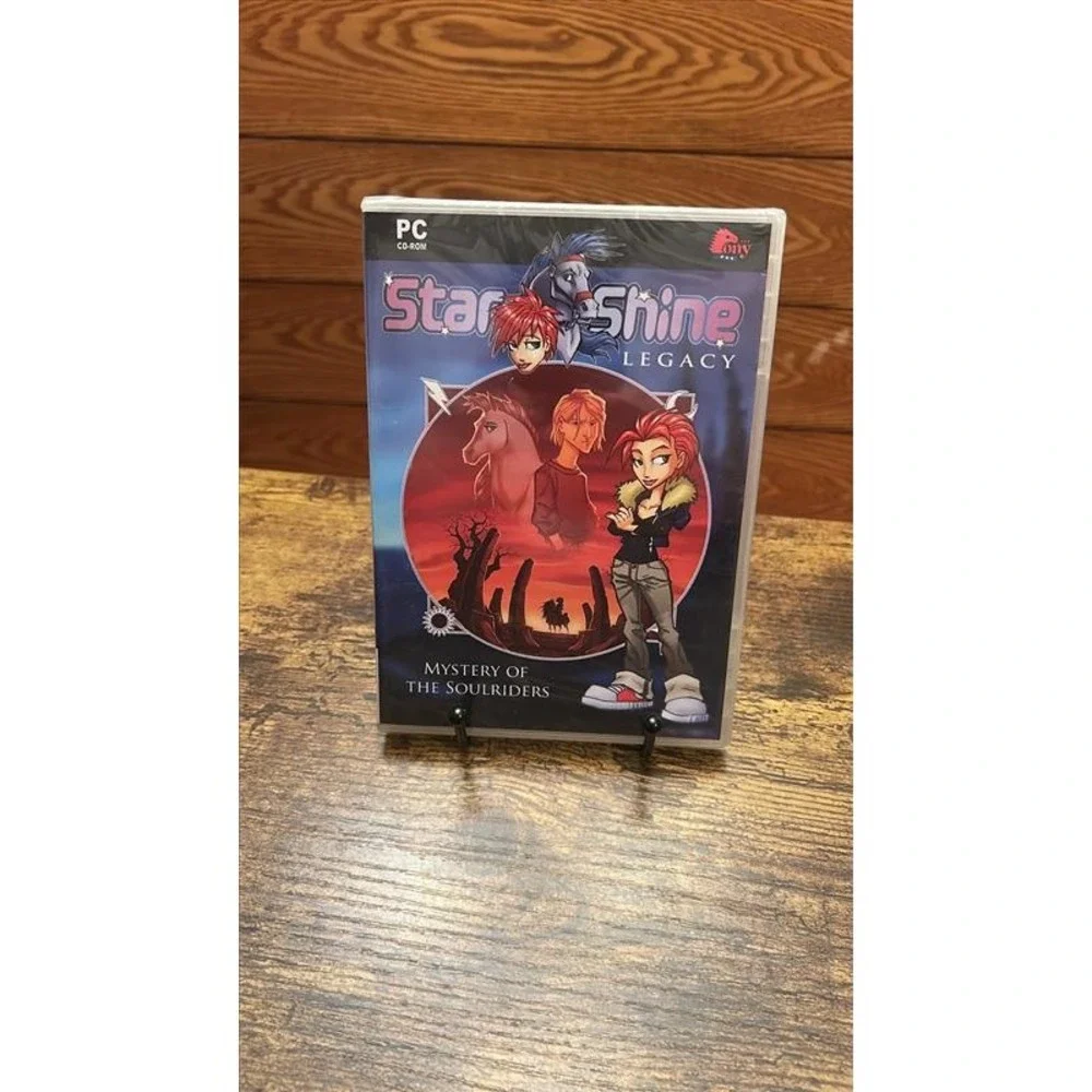Star Shine Legacy Mystery of the Soulriders PC CD-ROM Horse Game New Sealed